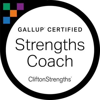 Gallup Certified CliftonStrengths Coach badge